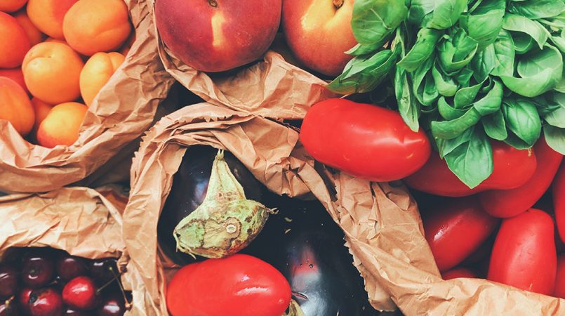 Assorted fruits and vegetables